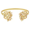 12241-gold-chaand-phool-bracelet-with-mirror-polki-and-pearls-3.webp Gold Chaand Phool Bracelet With Mirror Polki And Pearls