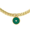 12242-green-onyx-link-necklace-3.webp Green Onyx Link Necklace