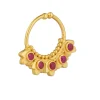 12245-antique-gold-nath-with-lotus-inspired-design-4.webp Antique Gold Nath With Lotus Inspired Design