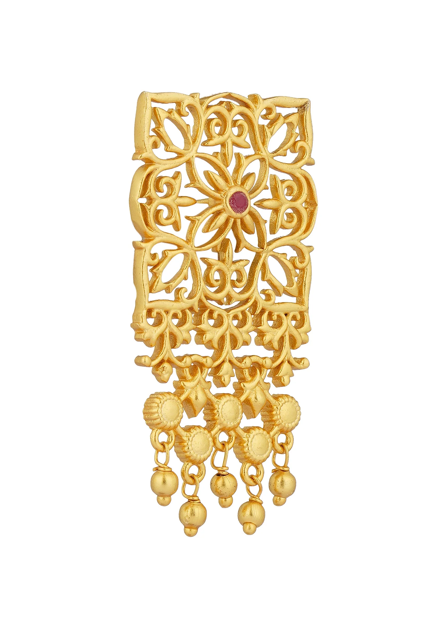 12246-antique-gold-eternal-enigma-stud-earrings-with-zircon-accents-3.webp Antique Gold Eternal Enigma Stud Earrings With Zircon Accents