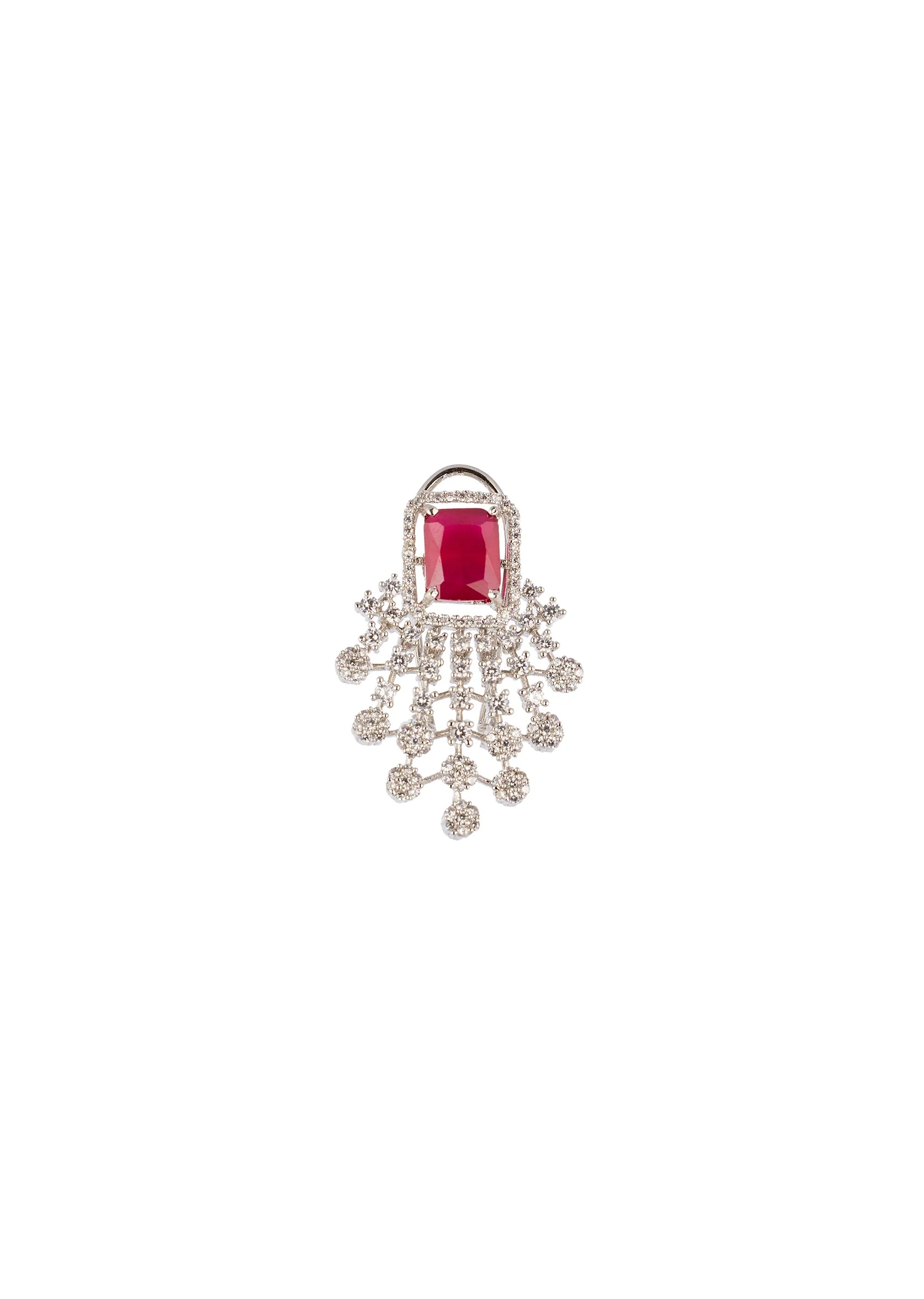 1227-red-and-silver-anti-tarnish-rhodium-plated-necklace-set-with-cz-diamond-4.webp Red and Silver Anti Tarnish Rhodium Plated Necklace Set with CZ Diamond
