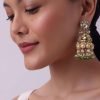 12273-gold-finish-heavy-bridal-choker-and-maang-tikka-set-4.jpg Gold Finish Heavy Bridal Choker And Maang Tikka Set
