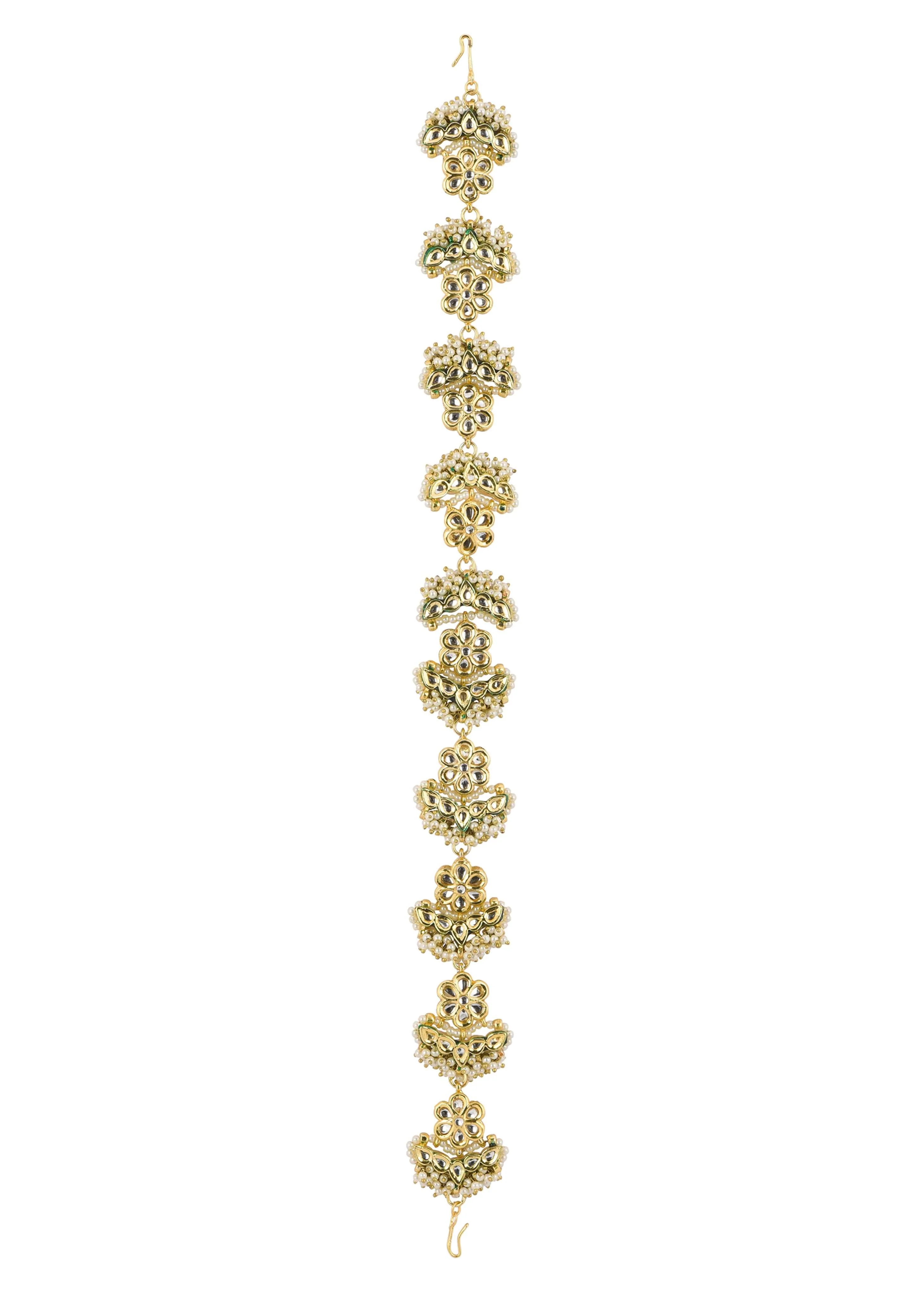 12275-gold-finish-kundan-studded-mathapatti-in-mix-metal-2.webp Gold Finish Kundan Studded Mathapatti In Mix Metal