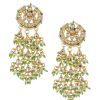 12276-white-kundan-choker-set-with-pearls-and-drops-2.jpg White Kundan Choker Set With Pearls And Drops