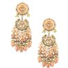 12281-gold-finish-kundan-choker-necklace-set-with-intricate-colourful-meenakari-work-in-mix-metal-6.jpg Gold-Finish Kundan Choker Necklace Set With Intricate Colourful Meenakari Work In Mix Metal