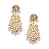 12282-gold-finish-kundan-choker-necklace-set-with-intricate-work-in-mix-metal-8.jpg Gold-Finish Kundan Choker Necklace Set With Intricate Work In Mix Metal