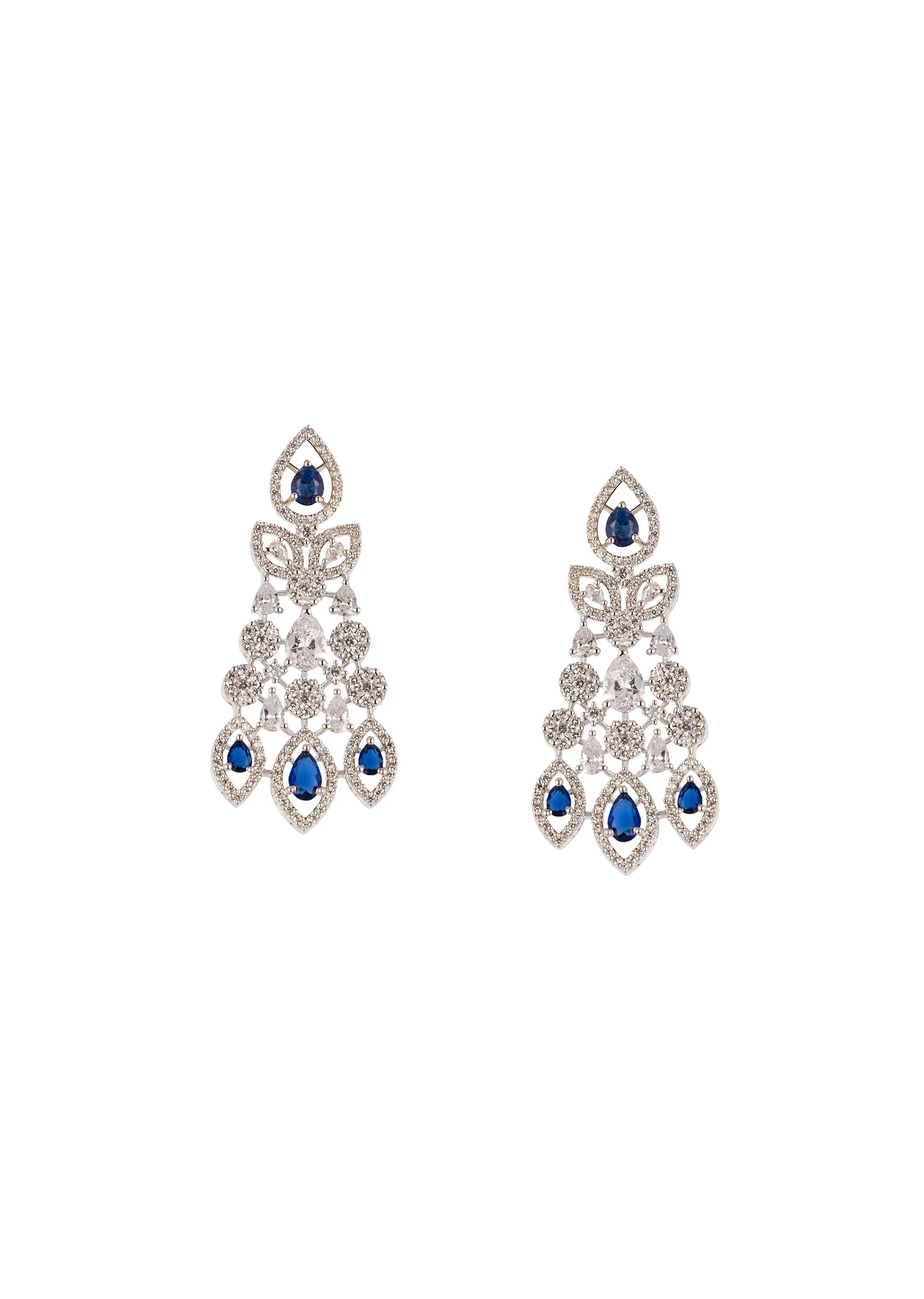 1229-blue-and-silver-rhodium-plate-cz-diamond-necklace-set-with-semi-precious-stones-4.webp Blue and Silver Rhodium Plate Cz Diamond Necklace Set with Semi Precious Stones