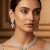 1231-silver-finish-necklace-set-with-in-zircon-detailing-1.webp Silver Finish Necklace Set with in Zircon Detailing