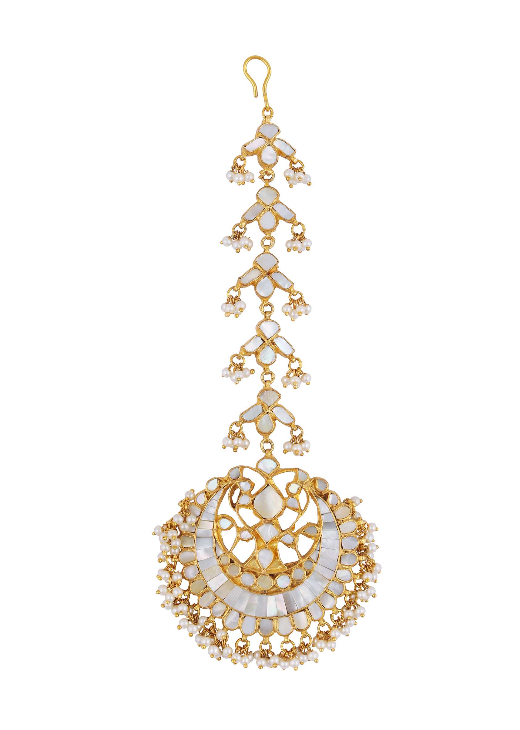 12310-oversized-kundan-mangtikka-in-gold-3.jpg Oversized Kundan Mangtikka In Gold