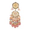 12312-gold-finish-kundan-polki-beaded-necklace-set-with-earrings-7.jpg Gold Finish Kundan Polki beaded Necklace set with Earrings