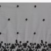 Black Net Heavy Embroidered Saree With Sequins And Stones