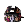 Black Multi Color Embroidered Waist Belt
