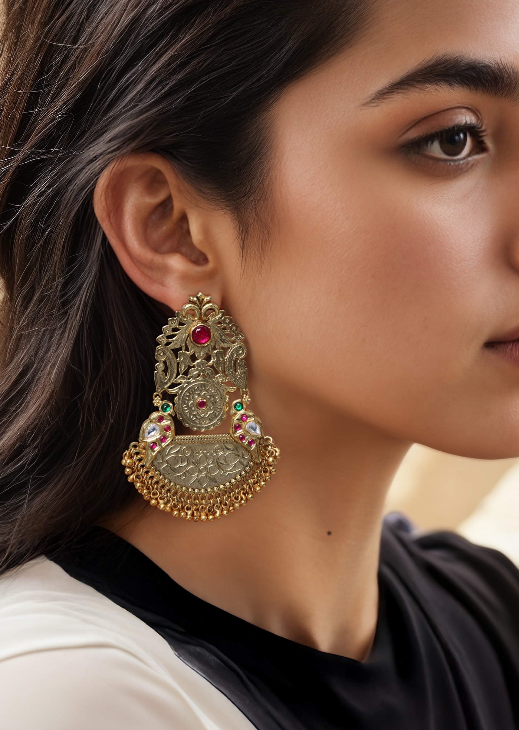 12392-multi-fusion-oversized-danglers-1.jpg Multi Fusion Oversized Danglers