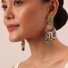 12462-multi-statement-danglers-with-bead-drops-and-meenakari-work-3.jpg Multi Statement Danglers With Bead Drops And Meenakari Work