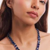 Zirconia Diamond Necklace In Mix Metal