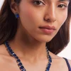 Zirconia Diamond Necklace In Mix Metal