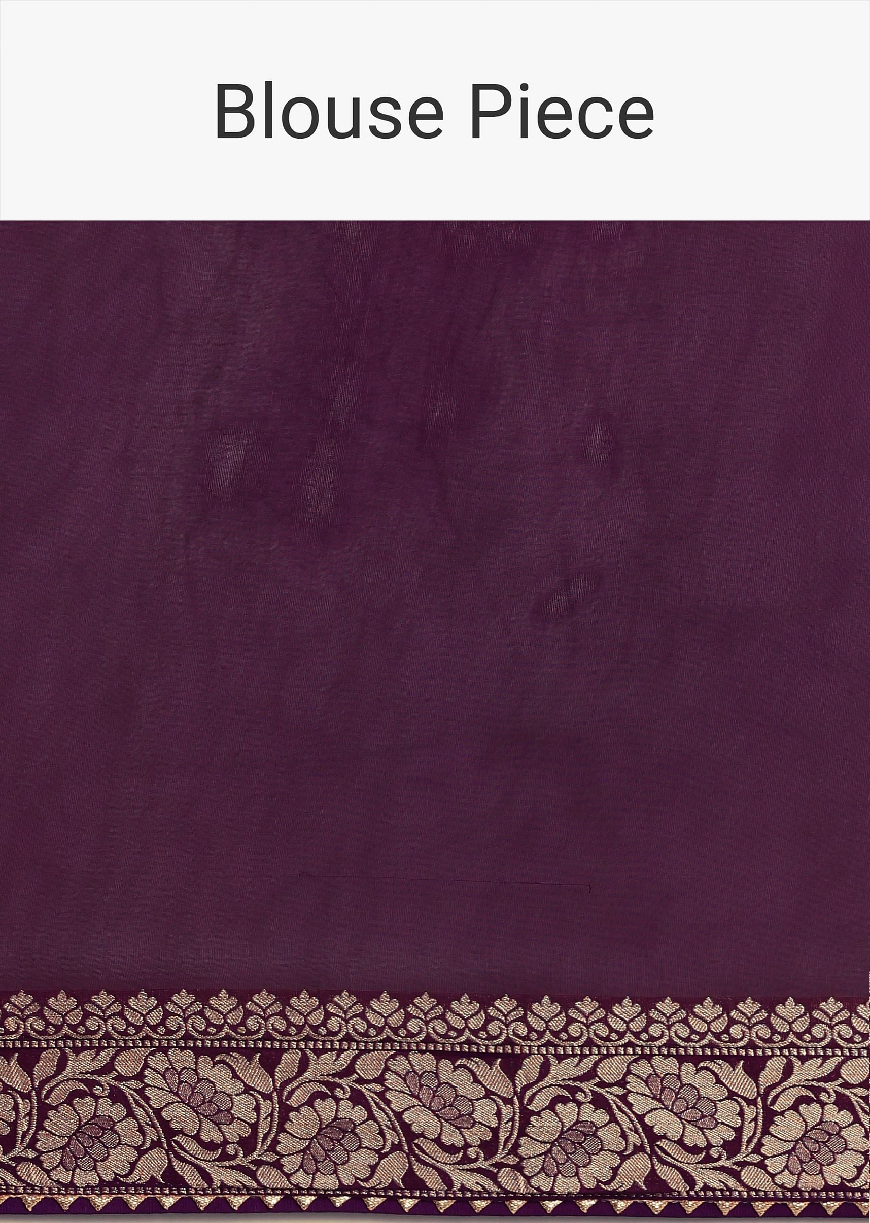 Purple Bandhani Tie Dye Saree With Zari Jaal And Unstitched Blouse
