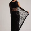1274-black-net-saree-with-sequins-and-stones-embroidery-6.webp Black Net Saree With Sequins And Stones Embroidery