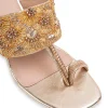 Gold Handcrafted Kolhapuri Heels