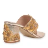 Gold Handcrafted Kolhapuri Heels