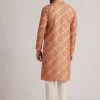 Multicolor Brocade Kurta Set