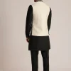 Black Embroidered Nehru Jacket Set