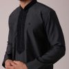 Grey Festive Silk Kurta Set With Intricate Handwork