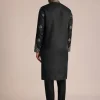 Grey Embroidered Full Sleeves Kurta Set