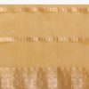 Mustard Yellow Zari Woven Chanderi Saree With Unstitched Blouse