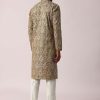 Radiant Yellow Silk Kurta Set For Men