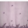 Purple Soft Organza Saree With Cutdana Sequins Embroidery
