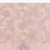 Peach Chanderi Saree With Unstitched Blouse