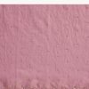 Pink Glass Tissue Saree With Sequins And Moti Embroidered Border