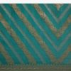 13356-turquoise-green-dola-silk-saree-with-zari-weaving-9.jpg Turquoise Green Dola Silk Saree With Zari Weaving