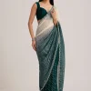 13420-green-ombre-saree-with-sequins-and-scallop-embroidery-1.webp Green Ombre Saree With Sequins And Scallop Embroidery