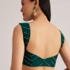13420-green-ombre-saree-with-sequins-and-scallop-embroidery-8.webp Green Ombre Saree With Sequins And Scallop Embroidery
