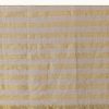 Gold Chanderi Tissue Saree With Pipe Finish Stitched Blouse