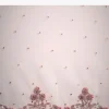 Peach Net Saree With Cutdana And Sequin Embroidery