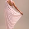 Baby Pink Georgette Chikankari Saree With Unstitched Blouse