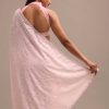 Baby Pink Georgette Chikankari Saree With Unstitched Blouse