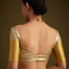 13686-silver-kanjivaram-silk-saree-with-gold-contrast-border-and-pallu-9.webp Silver Kanjivaram Silk Saree With Gold Contrast Border And Pallu