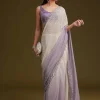 1381-lavender-ombre-sequins-saree-with-scallop-embroidery-border-3.webp Lavender Ombre Sequins Saree With Scallop Embroidery Border