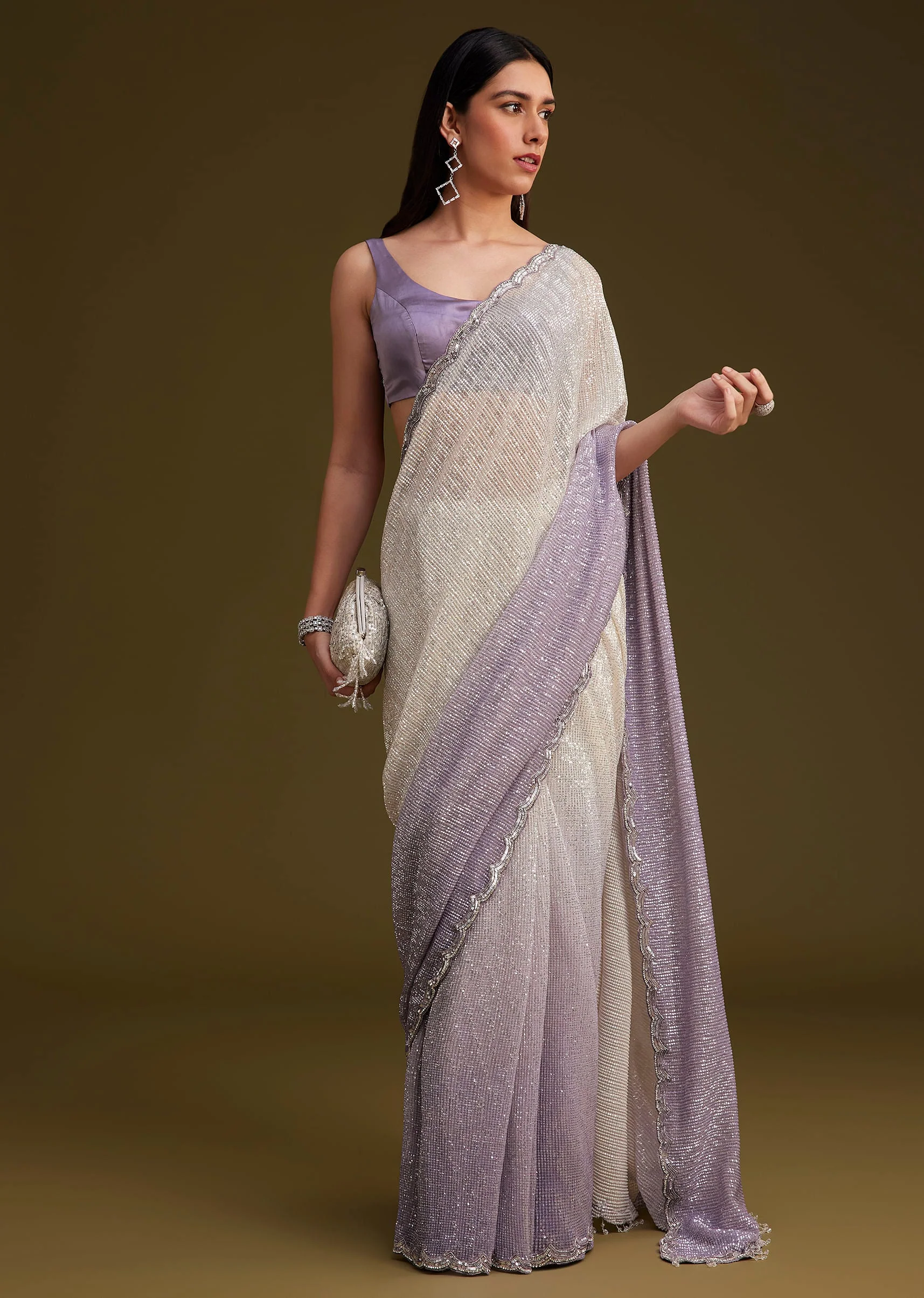 1381-lavender-ombre-sequins-saree-with-scallop-embroidery-border-3.webp Lavender Ombre Sequins Saree With Scallop Embroidery Border