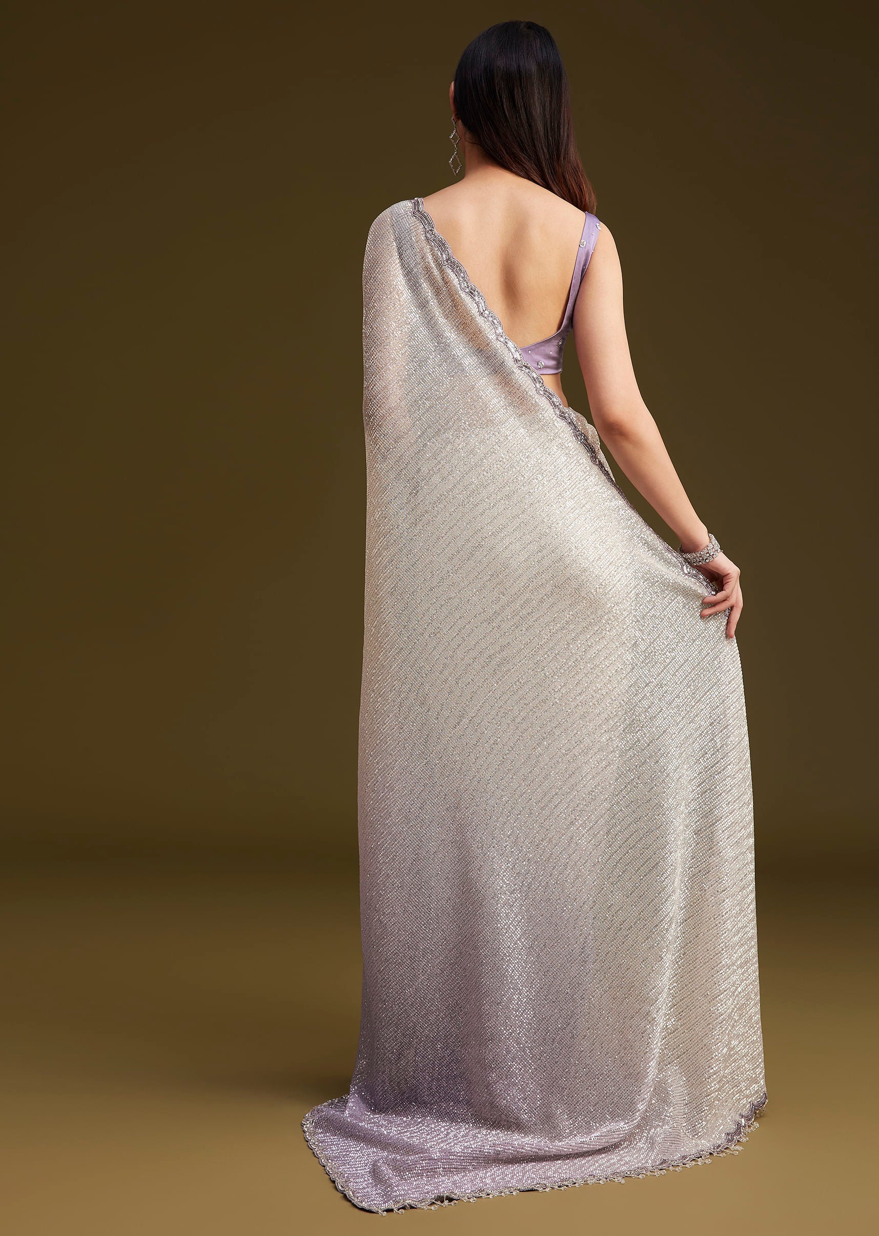 1381-lavender-ombre-sequins-saree-with-scallop-embroidery-border-4.jpg Lavender Ombre Sequins Saree With Scallop Embroidery Border