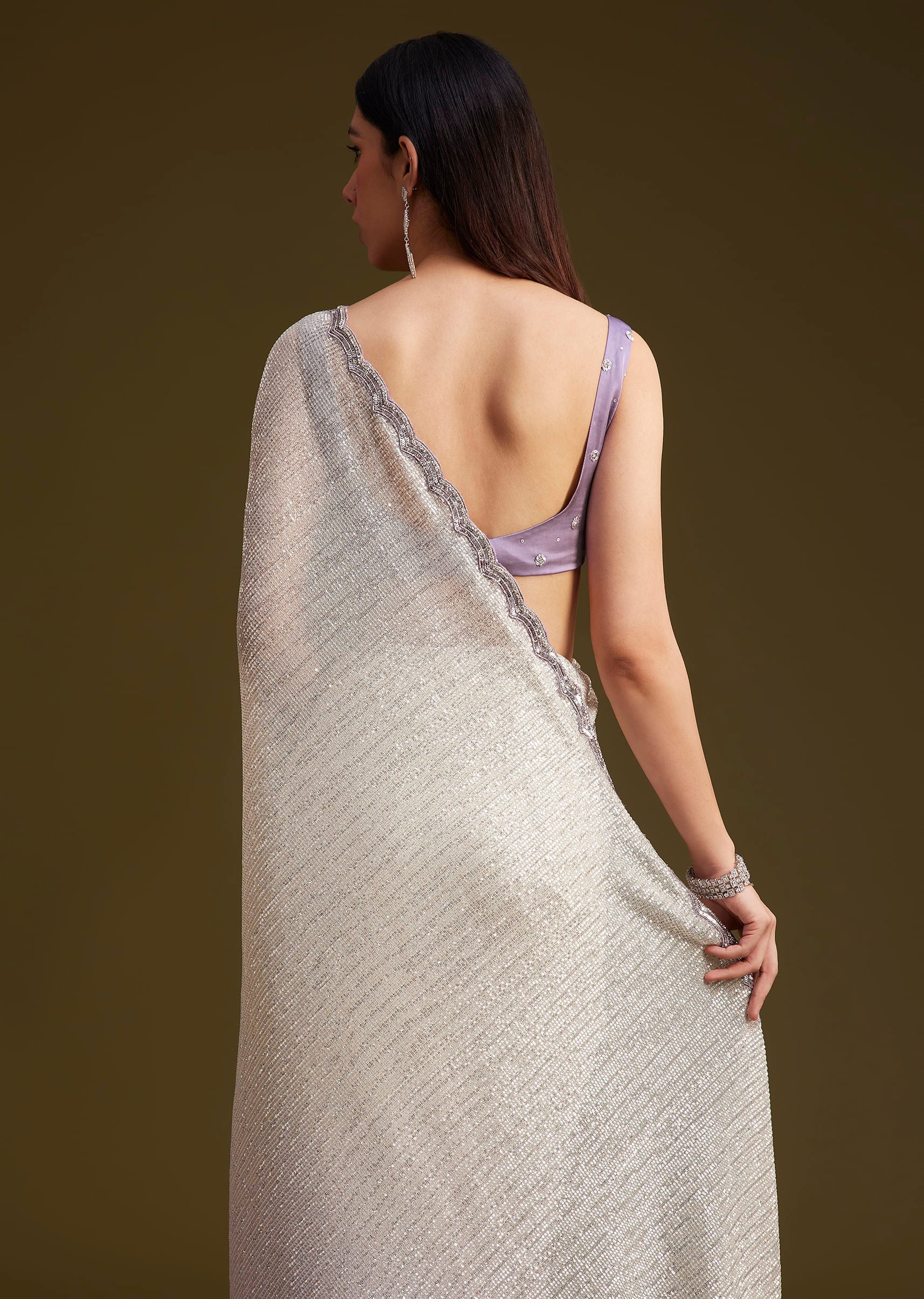 1381-lavender-ombre-sequins-saree-with-scallop-embroidery-border-6.jpg Lavender Ombre Sequins Saree With Scallop Embroidery Border