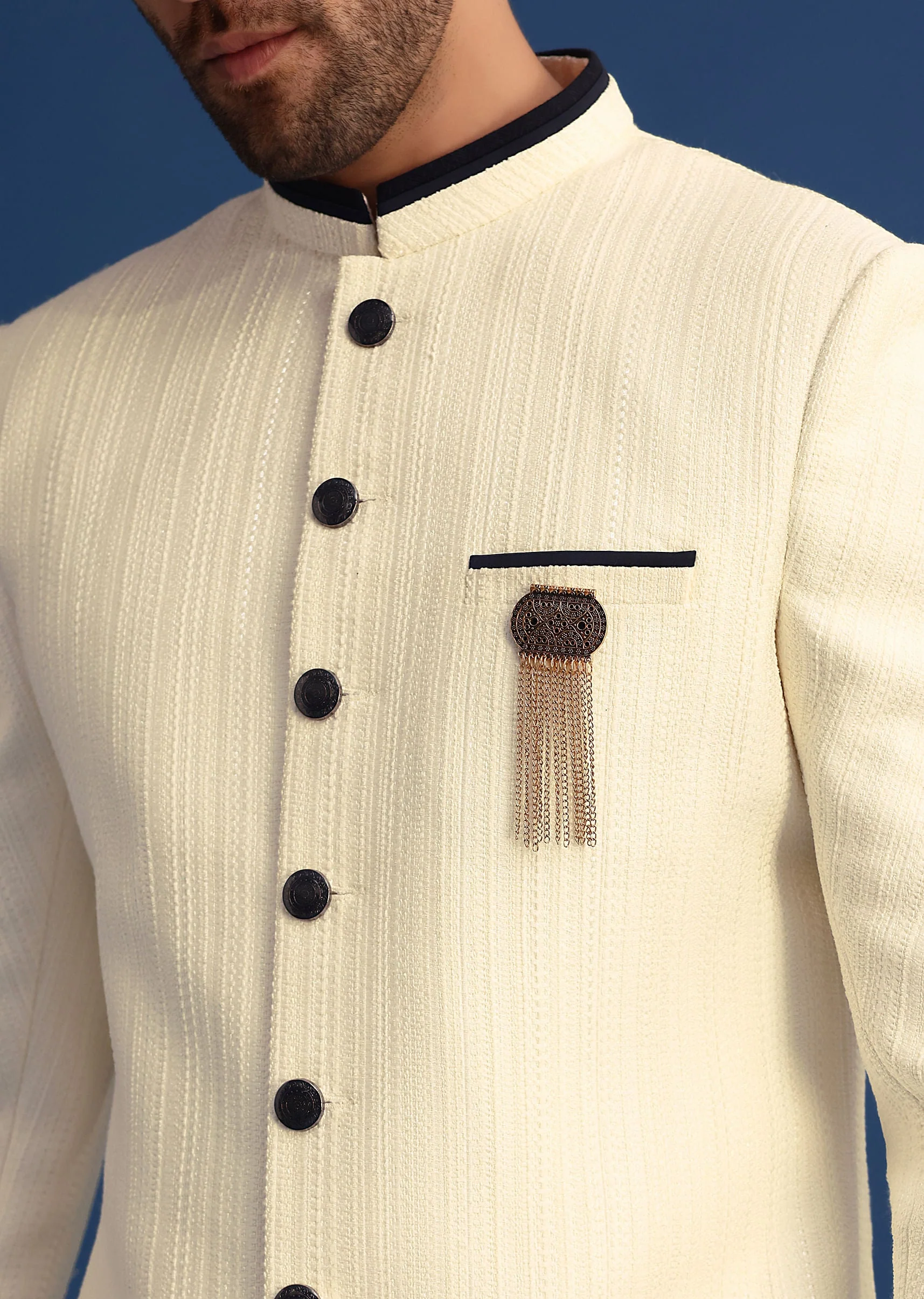 13919-off-white-silk-blend-jodhpuri-set-with-textured-detail-1.webp Off White Silk Blend Jodhpuri Set with Textured Detail