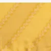 Yellow Dola Silk Leheriya Woven Saree With Gotta Patti Border