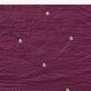 Purple Crushed Tissue Saree With Sequin And Cutdana Embroidered Border