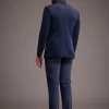 Blue Bandhgala With Embroidered Motif