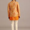 14328-yellow-silk-thread-resham-work-jodhpuri-kurta-set-5.webp Yellow Silk Thread Resham Work Jodhpuri Kurta Set